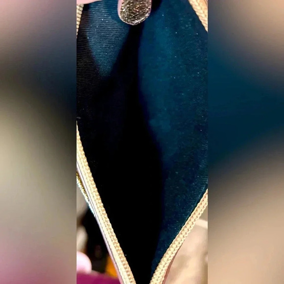 EUC GILI Genuine Leather Snake Print Crossbody Bag With Matching Card Wallet - Picture 11 of 13